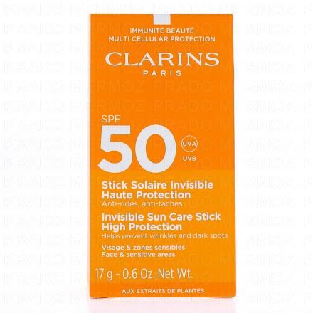 Stick Solaire Invisible SPF50 haute protection