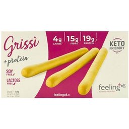 Grissi Pain Protéiné Pointes 3x50g
