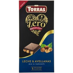Zero Lait avec des Noisettes Entières 150g