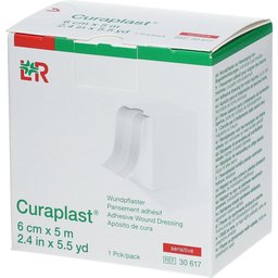 Curaplast® Sensitive Pansement adhésif 6 cm x 5 m