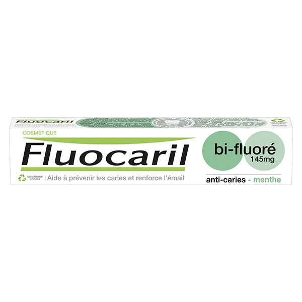 Cosmétique Bi-Fluoré 145mg Dentifrice Menthe 75ml