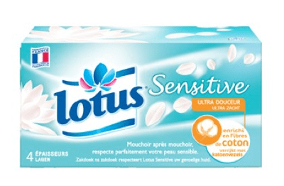 Pure Naturelle Mouchoirs Blancs Boite de 80