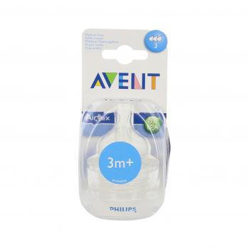 Tétine silicone débit moyen boîte de 2
