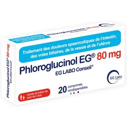 Phloroglucinol EG 80 mg Comprimés Orodispersibles