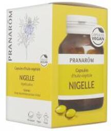 Pranarôm Capsules d'Huile Végétale Nigelle 60 Capsules - Boîte 60 capsules