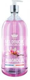 Gel Douche Surgras Magnolia 1 L - Flacon-Pompe 1000 ml