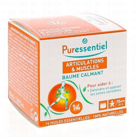 Articulations baume aux 14 huiles essentielles pot 30ml