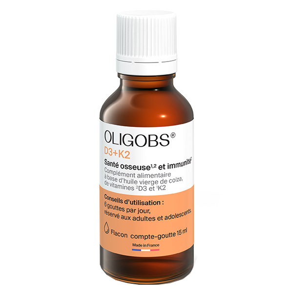 Oligobs Vitamines D3+K2 15ml