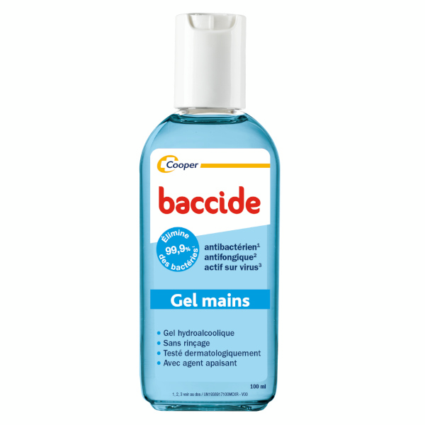 Gel Mains Hydroalcoolique Bleu 100ml