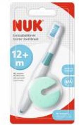 Brosse à Dents Educative 12 + Mois - Blister 1 brosse à dents + 1 bague de sécurité