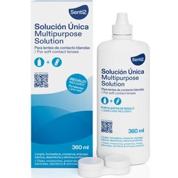Solución Única 360 ml + portalentes