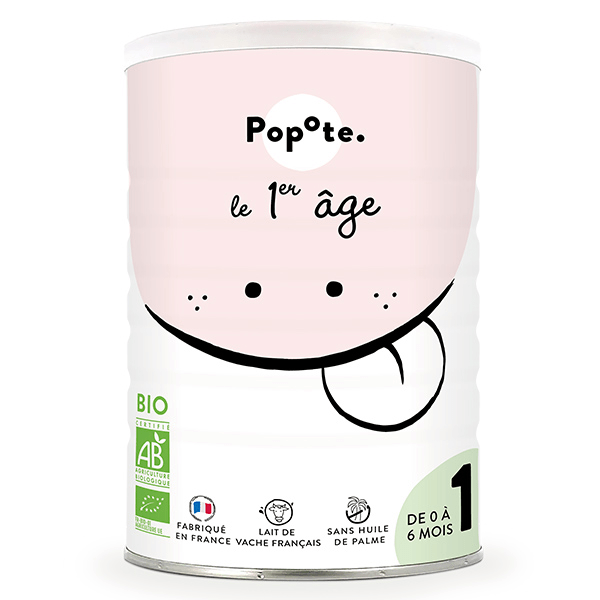 Lait infantile 1er âge Bio 400g