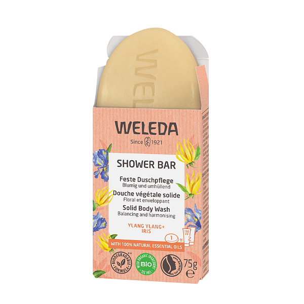 Douche végétale solide Ylang Ylang & Iris - Weleda