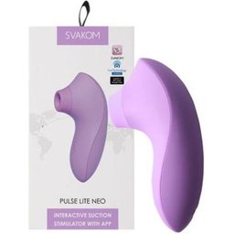 Pulse Lite Neo Interactive Suction Stimulator App Purple 1ut