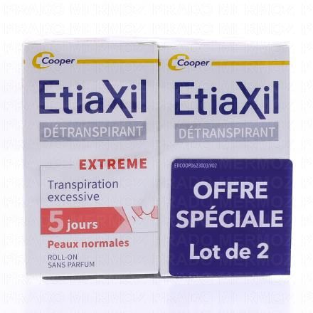 Détranspirant Extreme roll-on 15ml lot de 2