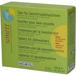Pastilles Lave-Vaisselle Sans Chlore ni Parfum