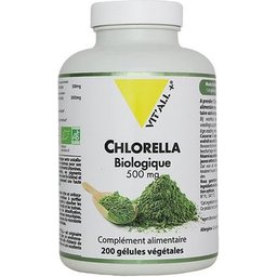 Chlorella Biologique 500mg 200 Gélules Végétales