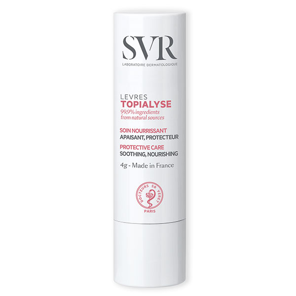 Topialyse Stick lèvres végétal - Nourrissant Apaisant Protecteur 4gr