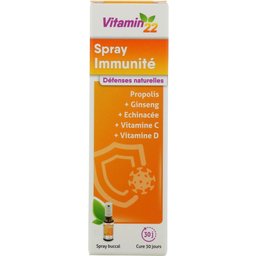 Vitamine 22 Spray Immunité 20ml