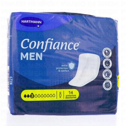 Confiance Men Protection Anti Fuites Urinaires x14 3 gouttes