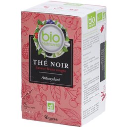 BioNutrisanté - Thé noir - saveur fruits rouges