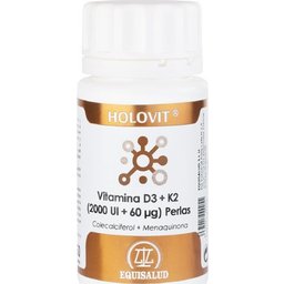 Holovit Vitamina D3 2.000UI + K2 60µg 50 perlas