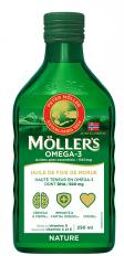 Omega 3 Huile de Foie de Morue Sans Arôme 250 ml - Bouteille 250 ml