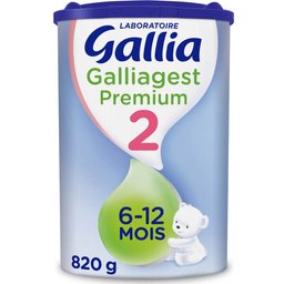 Galliagest Premium 2 Lait en Poudre 6 à 12 mois 820g