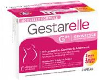 Gestarelle G3+ Grossesse 90 Capsules Gestarelle G3+ Pré-Conception Grossesse et Allaitement 90 Capsules - Boîte 90 capsules