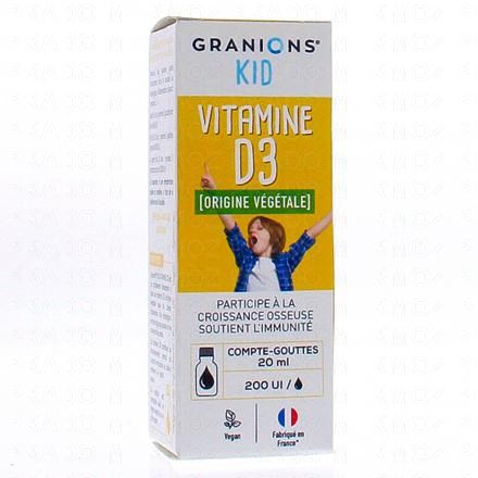 Kid Vitamine D3 compte gouttes 20ml