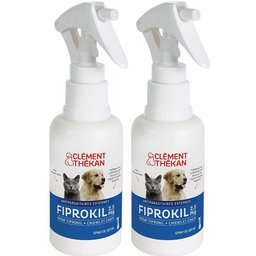 Clement Thekan Spray Anti-Puces Anti-Tiques Chien Chat 100ml