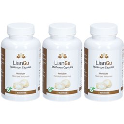 LianGu Hericium complément aux champignons en gélules végétales