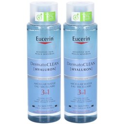 DermatoCLEAN [Hyaluron] Eau Micellaire 3 en 1 Peau Sensible