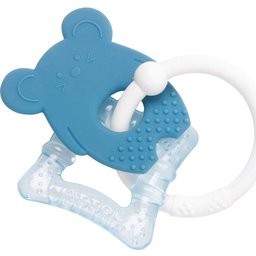 Mordedor Refrigerante Silicona Azul 1ud