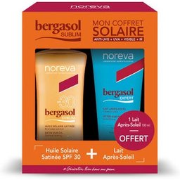 Sublim Coffret Huile Solaire Satinée SPF30 + Lait Après-Soleil