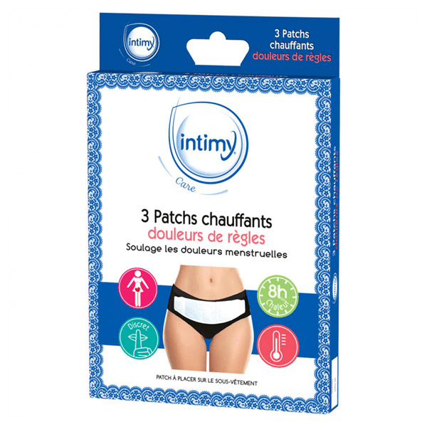 Patchs Chauffants Douleurs de Règles 3 Unités