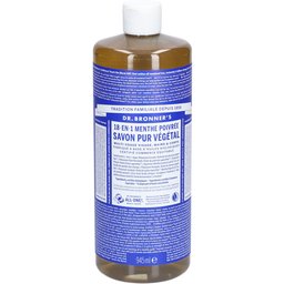 Dr. Bronner's 18-en-1 Savon Pur Végétal Menthe Poivrée