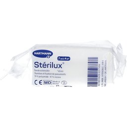 Stérilux - Bande extensible pour pansement 4 m à l'étirage x 7 cm (ref. 241604/1) - unité