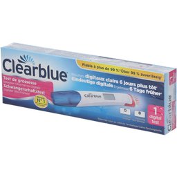 Clearblue® Test de Grossesse Détection Ultra Précoce Digital