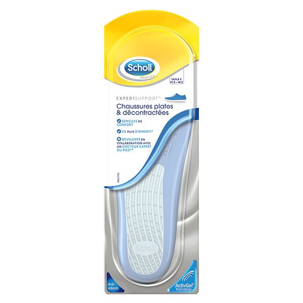 Expert Support Semelles Chaussures Plates & Décontractées Taille 2