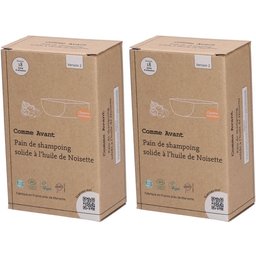 Comme Avant Shampoing solide à l'huile de noisette biologique