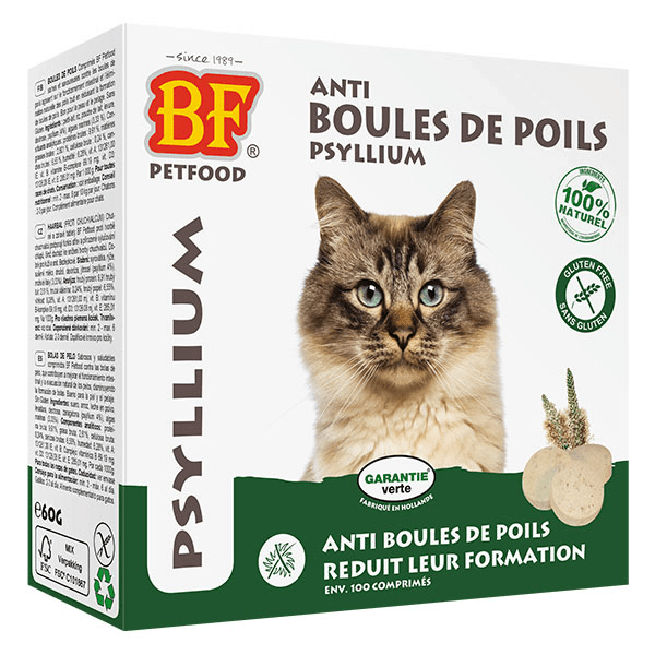 Comprimés Anti Boules de Poils, 100 pièces