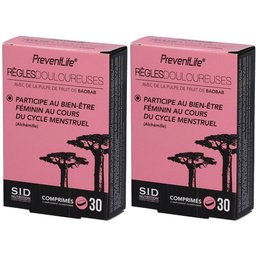 – PreventLife Règles Douloureuses avec baobab et alchémille