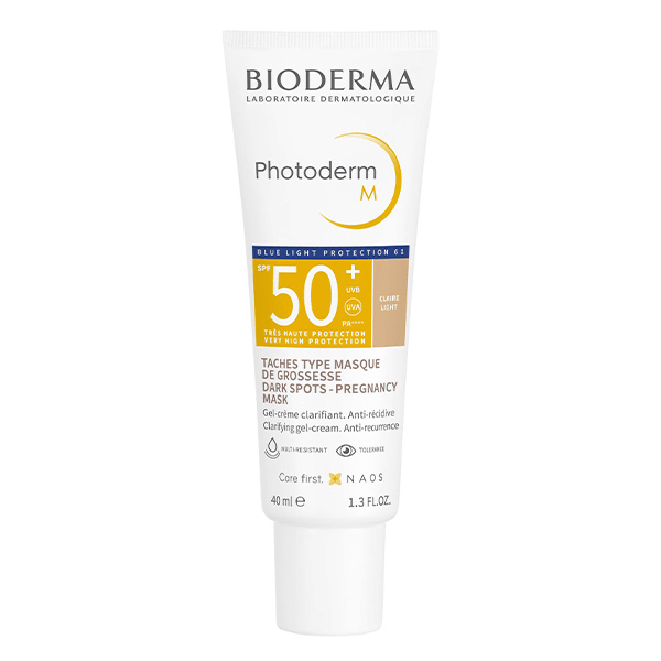 Photoderm M Gel-Crème Solaire Teintée clair light Hyperpigmentation SPF50+ 40ml