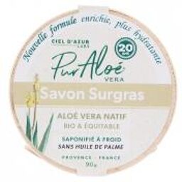 Savon Surgras 20% Aloe Vera Bio 90 g - Boîte 90 g