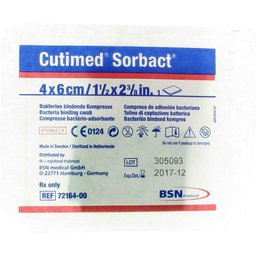 Cutimed® Sorbact® 4 x 6 cm