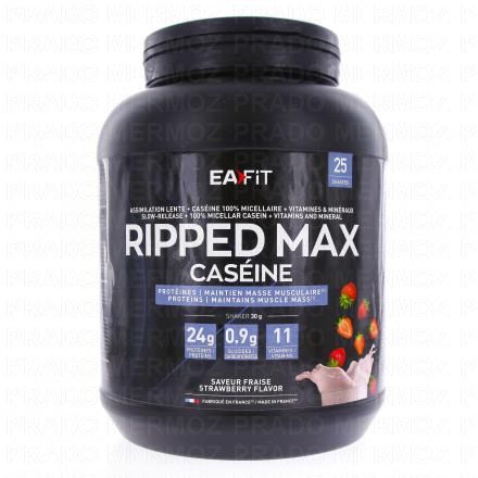 Ripped max caséine fraise pot 750g