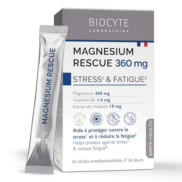Magnesium Rescue Stress & Fatigue 14 sticks orodispersibles
