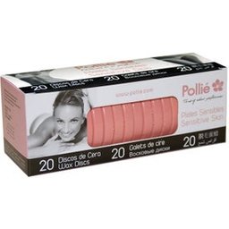 Pollié Hot Wax Pads Rose Peau Sensible 20uds