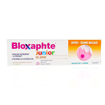BAUSCH & LOMB Bloxaphte - Gel junior aphtes tube 15ml